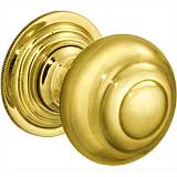 Flexford brass knob