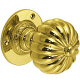 Warham brass door knob
